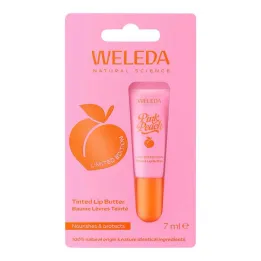Weleda Pink Peach toonitud huulevõie, 7 ml
