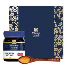Manuka Health MGO 400+ Manuka mee kinkekomplekt (250 g)