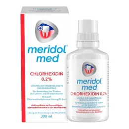 Meridol med kloorheksidiini 0,2% lahus suuõõne jaoks, 300 ml