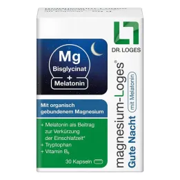 Magnesium Loges Head ööd melatoniinikapslitega, 30 tk