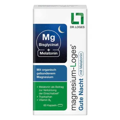 Magnesium Loges Head ööd melatoniinikapslitega, 60 tk
