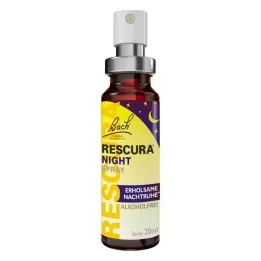 Bach Flower Rescura Night Spray alkoholivaba, 20 ml