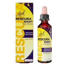 Bachi lilled Rescura Night tilgad alkoholivabad, 20 ml