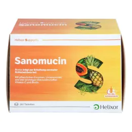 Sanomucin gastroresistentsed õhukese polümeerikattega tabletid (180 tk)
