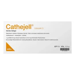 Cathejell Lidocaine C steriilne määrdeaine Zhs 12,5 g, 25 tk