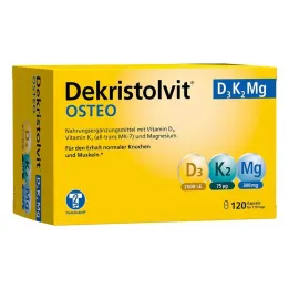 Dekristolvit Osteo D3K2 Mg kapslid, 120 tk
