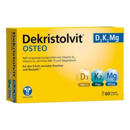 Dekristolvit Osteo D3K2 Mg kapslid, 60 tk