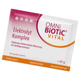 Omni Biotic Vital Electrolyte Complete õunapulbrikott, 40 g